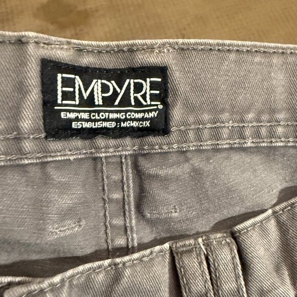 Empyre Slim Sraight Gray Pant Sz. 28W - Picture 4 of 5